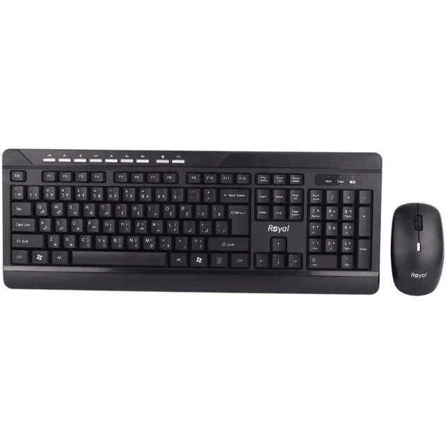 کیبورد و ماوس بی سیم رویال مدل RKM 830