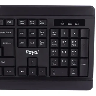 کیبورد و ماوس بی سیم رویال مدل RKM 830