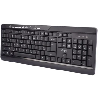 کیبورد و ماوس بی سیم رویال مدل RKM 830