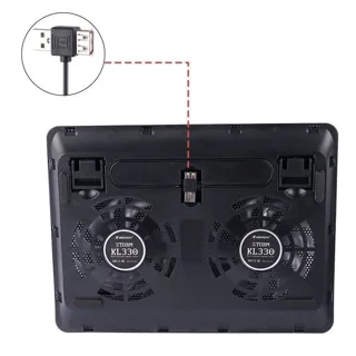 کول پد گیمینگ JERTECH STORM KL330 دو فن
