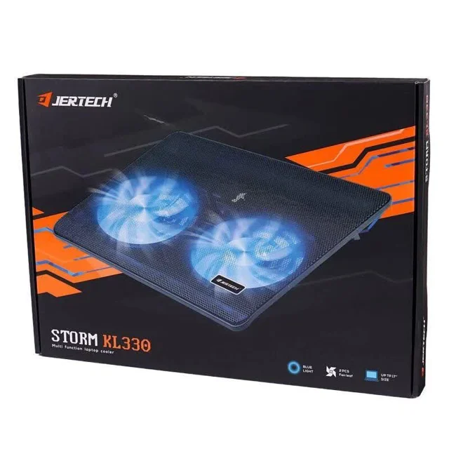 کول پد گیمینگ JERTECH STORM KL330 دو فن