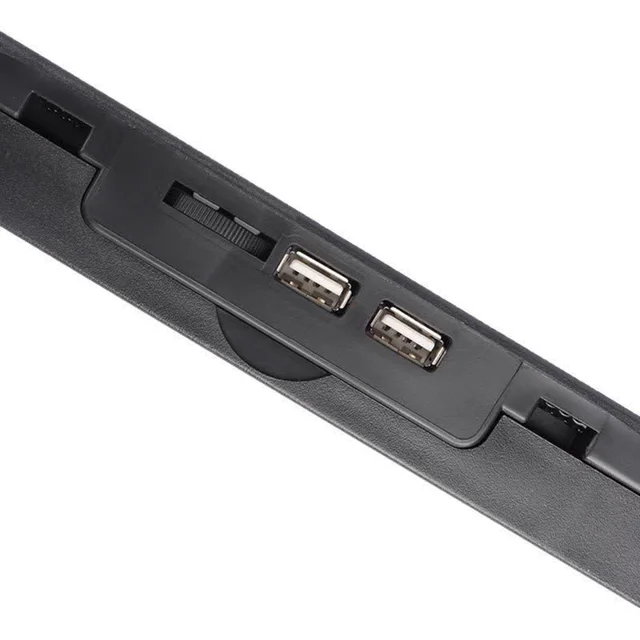 کول پد لپ تاپ X6B Pro Max مدل گیمینگ با فن خنک کننده و پایه قابل تنظیم
