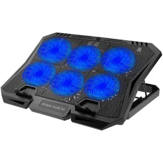 کول پد لپ تاپ X6B Pro Max مدل گیمینگ با فن خنک کننده و پایه قابل تنظیم