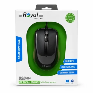 ماوس سیم‌دار رویال برند Royal مدل RM257